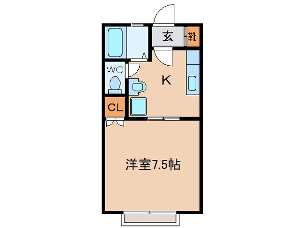 REDIDENCEビオラＡ・Ｂの物件間取画像